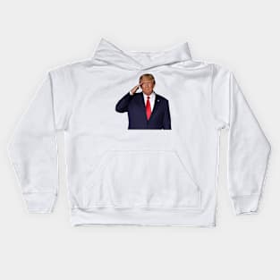 Trump back Save America Kids Hoodie